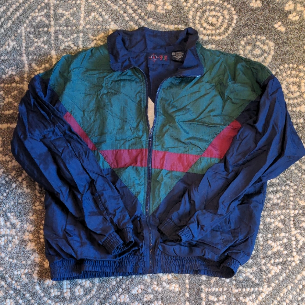 Colorful Windbreaker Jacket